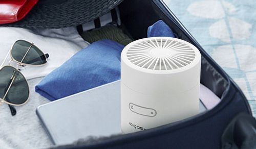 PRZENOŚNY MINI WENTYLATOR Z MGIEŁKĄ 10W 4W1 na Arena.pl