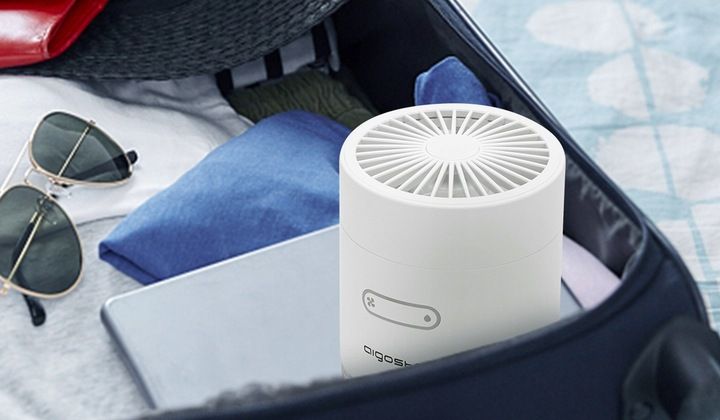 PRZENOŚNY MINI WENTYLATOR Z MGIEŁKĄ 10W 4W1 zdjęcie 12