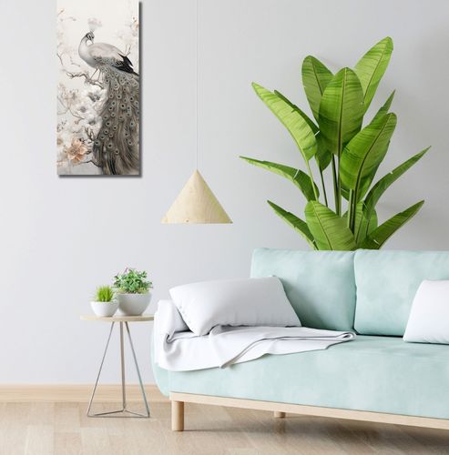 Obraz 30x70cm Pawia Gracja na Arena.pl