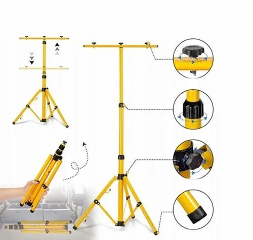 HALOGEN LED 2x 50W STATYW roboczy do naświetlacz na Arena.pl