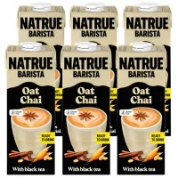 Natrue Barista Oat Chai Drink Gluten Free, napój owsiany o smaku herbaty chai latte 6 x 1l