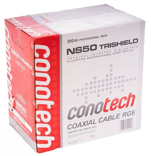 Kabel antenowy Conotech NS-50 Trishield na metry na Arena.pl