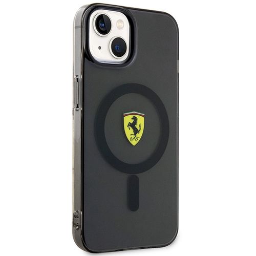 Etui Ferrari do iPhone 15, iPhone 14, iPhone 13, Czarny MagSafe na Arena.pl