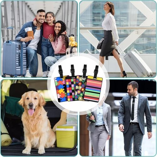 4x ZAWIESZKA DO BAGAŻU WALIZKI IDENTYFIKATOR ADRESOWNIK PRZYWIESZKA METKA na Arena.pl