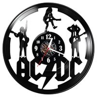 Zegar ścienny z płyty winylowej ACDC 48.14
