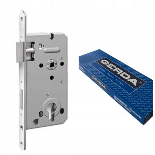 GERDA zamek drzwiowy wpuszczany SREBRNY 90/50 wk na Arena.pl