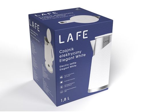 Czajnik elektryczny Lafe Elegant White na Arena.pl