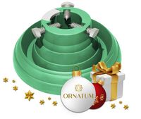 PLASIKOWY STOJAK POD,NA CHOINKĘ DRZEWKO "OKRĄGŁY" DO 2,5M