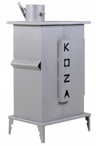 Piec koza piecyk szamotowy 17,5 cegieł stal 2 mm ATEST EKODESIGN na Arena.pl