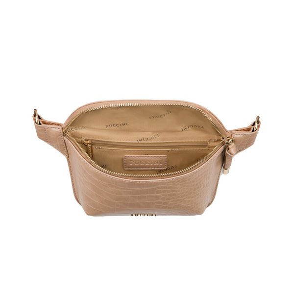 Torba biodrowa / nerka PUCCINI TM244 6A Beżowa zdjęcie 4