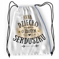 Plecak Sportowy Szkolny Dla Anny Córki Dziecka Z Nadrukiem Ze Zdjęciem
