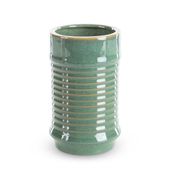 Wazon z glinki ceramicznej SAMI 12X12X20 zielony
