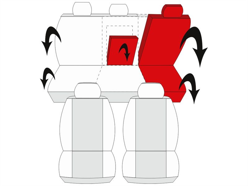 POKROWCE UNIWERSALNE NA FOTELE SAMOCHODOWE SUPERIOR zdjęcie 10