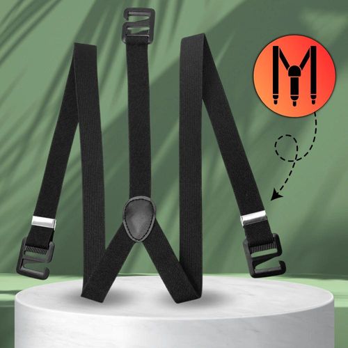 Elastyczne szerokie szelki czarne męskie mocne do spodni outdoorowe na Arena.pl