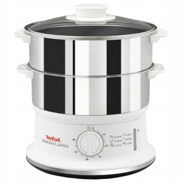 Parowar Tefal Convenient Inox VC145130 900 W zdjęcie 4