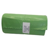 worki na śmieci 120l zielone 70x110cm ld 25szt.