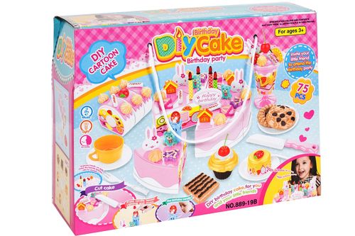 TORT URODZINOWY Do Krojenia 75elem. na Arena.pl