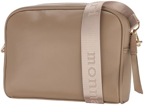 MONNARI Torebka Damska Listonoszka Camel ZAMSZ Regulowany Pasek na Arena.pl