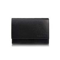 portfel damski skórzany czarny portmonetka rfid brodrene g-25mn/bl