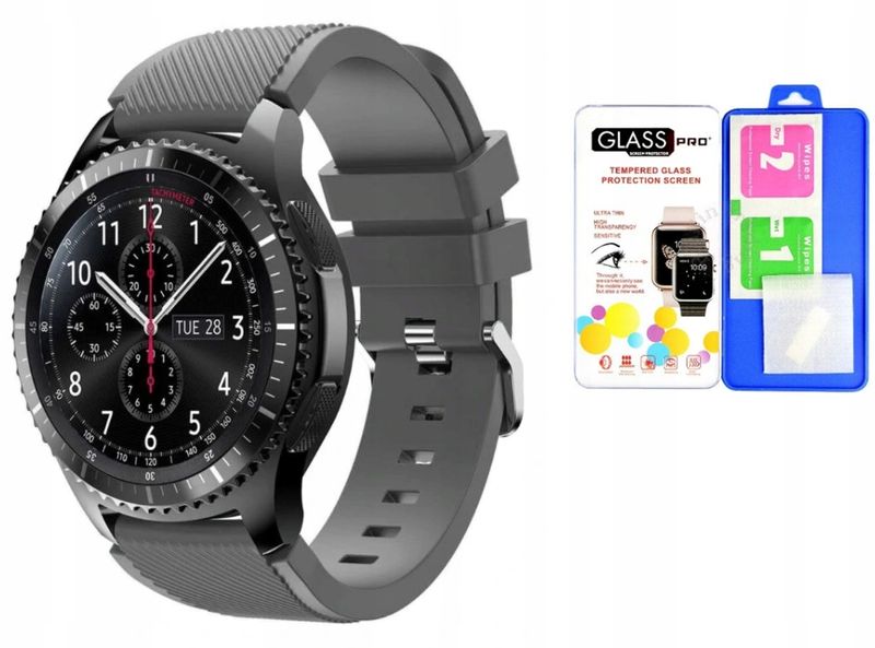 PASEK SILIKONOWY HONOR MAGIC WATCH 2 46MM + SZKŁO zdjęcie 1