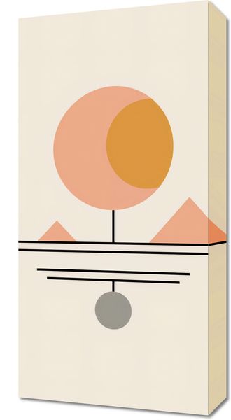 Obraz 30x60cm Geometryczna Utopia zdjęcie 1