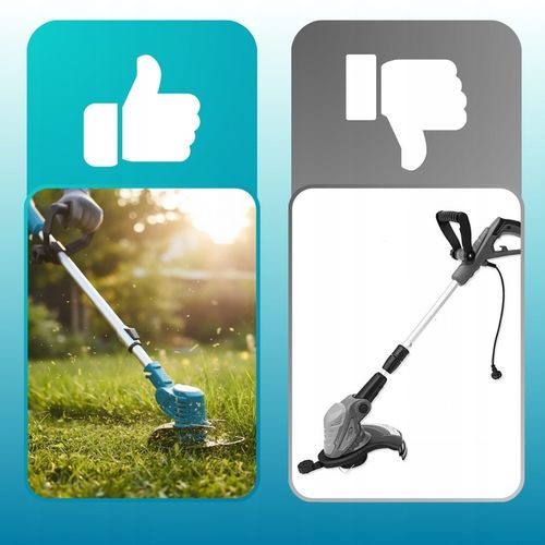 PODKASZARKA AKUMULATOROWA KOSA WYKASZARKA NA KOŁACH 2X AKU 21V DUŻY na Arena.pl