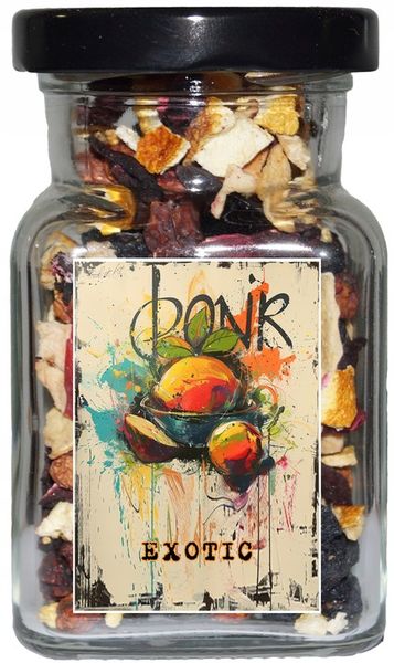 Herbata Owocowa w słoiczkach - zestaw 5szt - C zdjęcie 7