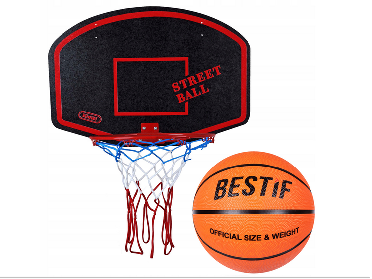 Tablica do koszykówki z piłką Kimet zdjęcie 1