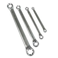 KLUCZE OCZKOWE TORX 4-ELE (6-24mm)