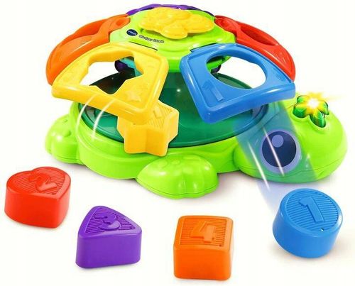 VTECH WIRUJĄCY ŻÓŁWIK 61091 SORTER KLOCKI na Arena.pl