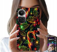 ETUI DO OPPO RENO10 PRO 5G - LASKA CUKROWA, JEMIOŁA, CHOINKA + FOLIA