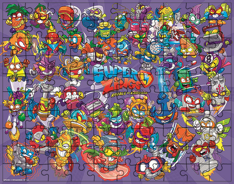 Puzzle Super Zings zdjęcie 1