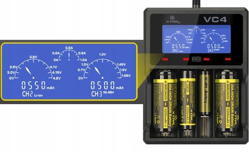 ŁADOWARKA DO BATERII AA 18650 26650 25500 R14 R20 na Arena.pl