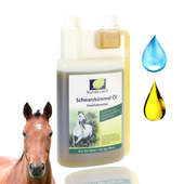 Nature's Best Schwarzkummel Ol Olej Z Czarnuszki Dla Konia 1L