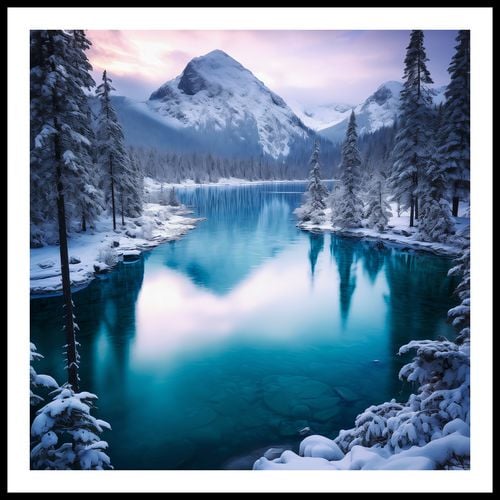 Plakat 60x60cm Górzyste Prześwity na Arena.pl