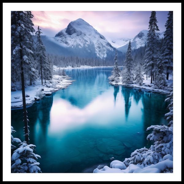 Plakat 60x60cm Górzyste Prześwity zdjęcie 3