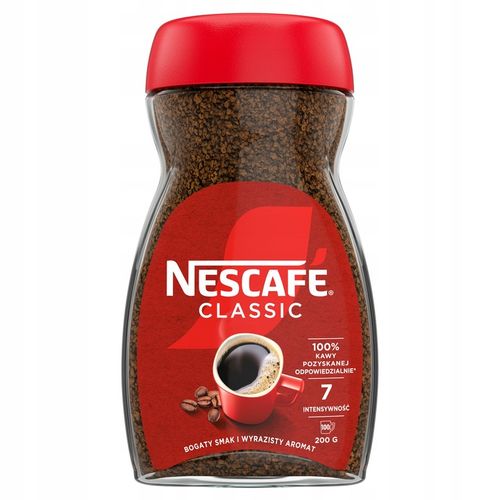 Kawa rozpuszczalna Nescafe Classic 200 g na Arena.pl