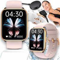 SMARTWATCH DAMSKI ZEGAREK DAMSKI MENU ZEGAREK DLA KOBIETY POWIADOMIENIA PL