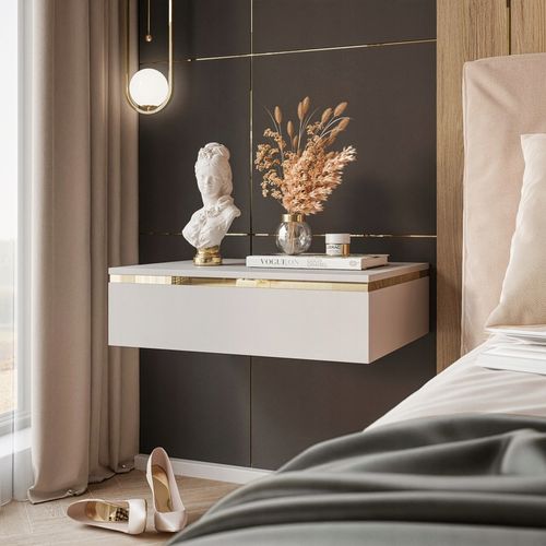 Stolik nocny AURORA wiszący kaszmir na Arena.pl