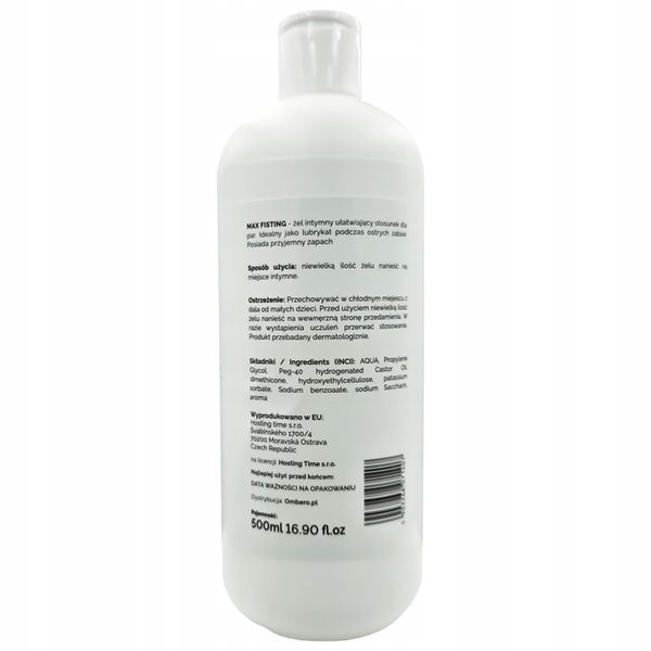 żel fistingowy gęsty lovestim 500 ml zdjęcie 1