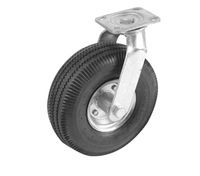 KOŁO TRANSPORTOWE SKRĘTNE PŁYTCE 25CM 136KG