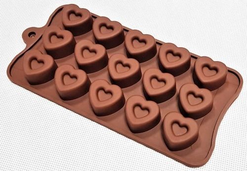 FORMA SILIKONOWA do pralinek czekolady serca na Arena.pl