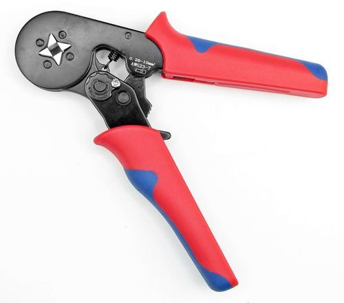 ZACISKARKA PRASKA DO KONEKTORÓW KOŃCÓWEK KABLI PRZEWODÓW + 1200 TULEJEK na Arena.pl