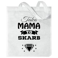 TORBY Z NADRUKIEM DZIEŃ MATKI PREZENT dla MAMY TEŚCIOWEJ WZORY