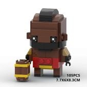 Klocki konstrukcyjne MOC Royal Clash Series, 105 szt.