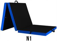 MATERAC GIMNASTYCZNY ĆWICZEŃ SKŁADANY 195x120x5 KS