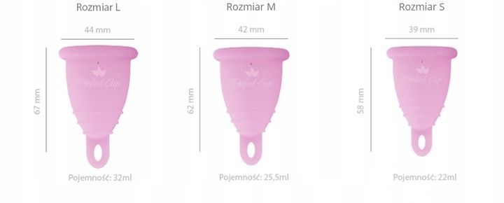 Kubeczek Menstruacyjny - Perfect Cup - Róż [L] zdjęcie 8