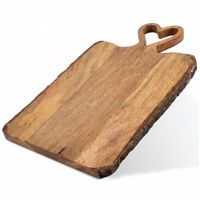 Deska Drewniana Kuchenna do Krojenia Serwowania Serów Wędlin Przekąsek 45cm