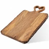 Deska Drewniana Kuchenna do Krojenia Serwowania Serów Wędlin Przekąsek 45cm