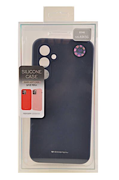 Etui Mercury Goospery Silicone do Samsung Galaxy A54 5G granatowy zdjęcie 5
